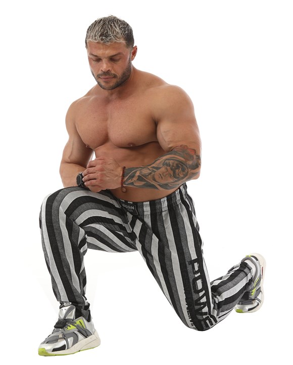 Baggy Stripped Power Pants