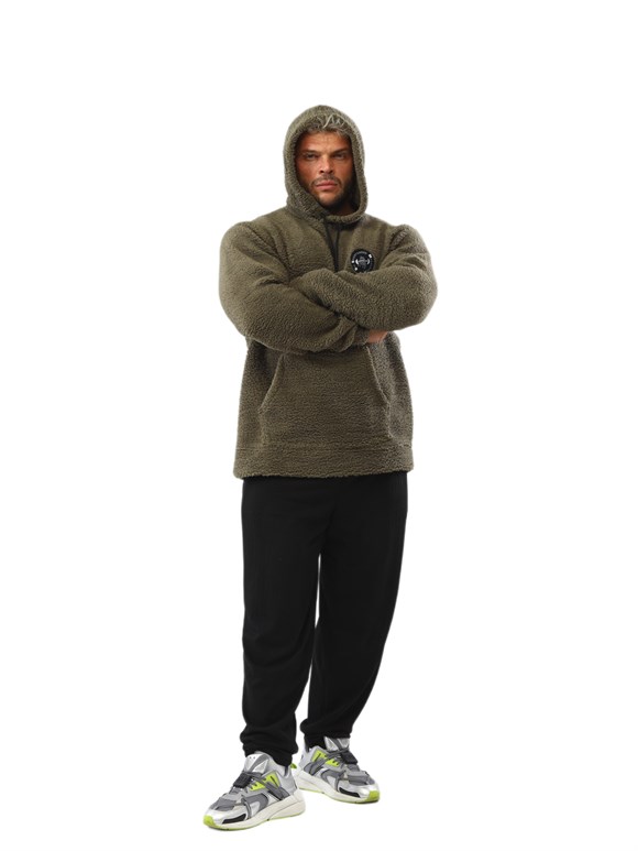 Men's Hooded Winter Sweatshirt