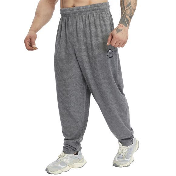 Men's Loose Fit Cotton Sweatpants with Pockets PNT1412-Anthracite