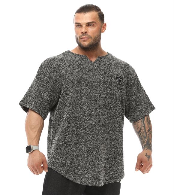 Men's Oversize Rag Top Thick Fabric T-shirt