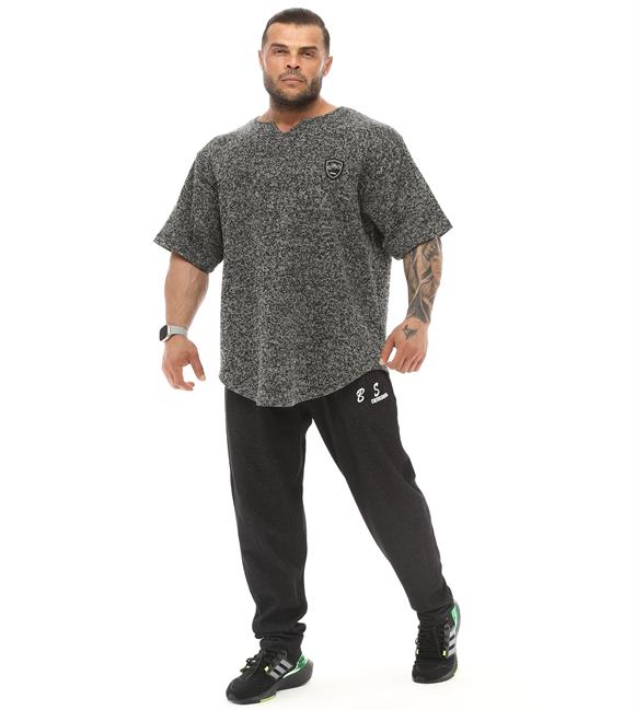 Men's Oversize Rag Top Thick Fabric T-shirt