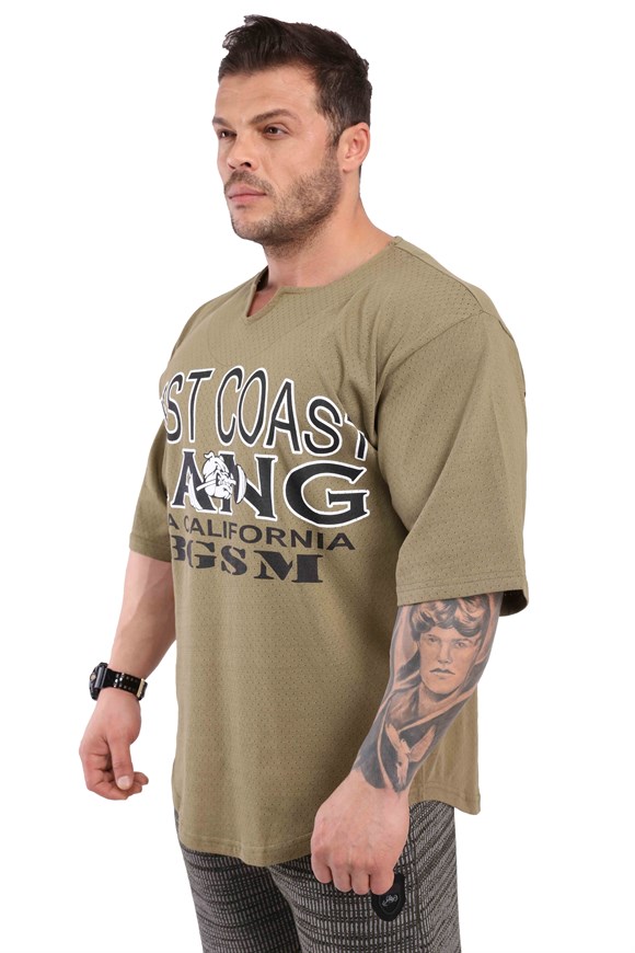 Mesh Bodybuilding T-shirt 3283