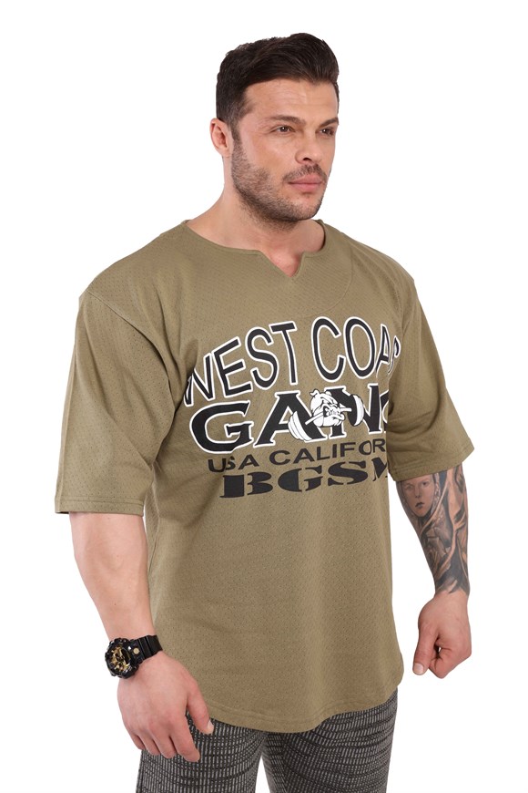 Mesh Bodybuilding T-shirt 3283