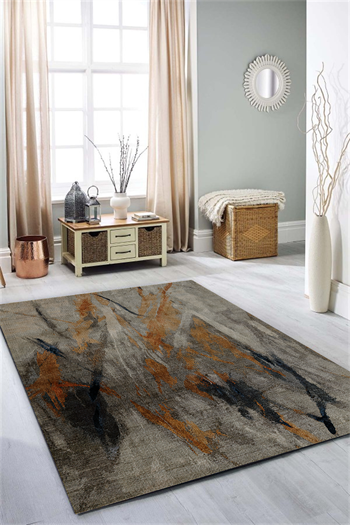 Carpetde Home Doğal Pamuk Dekoratif Halı HG0022A