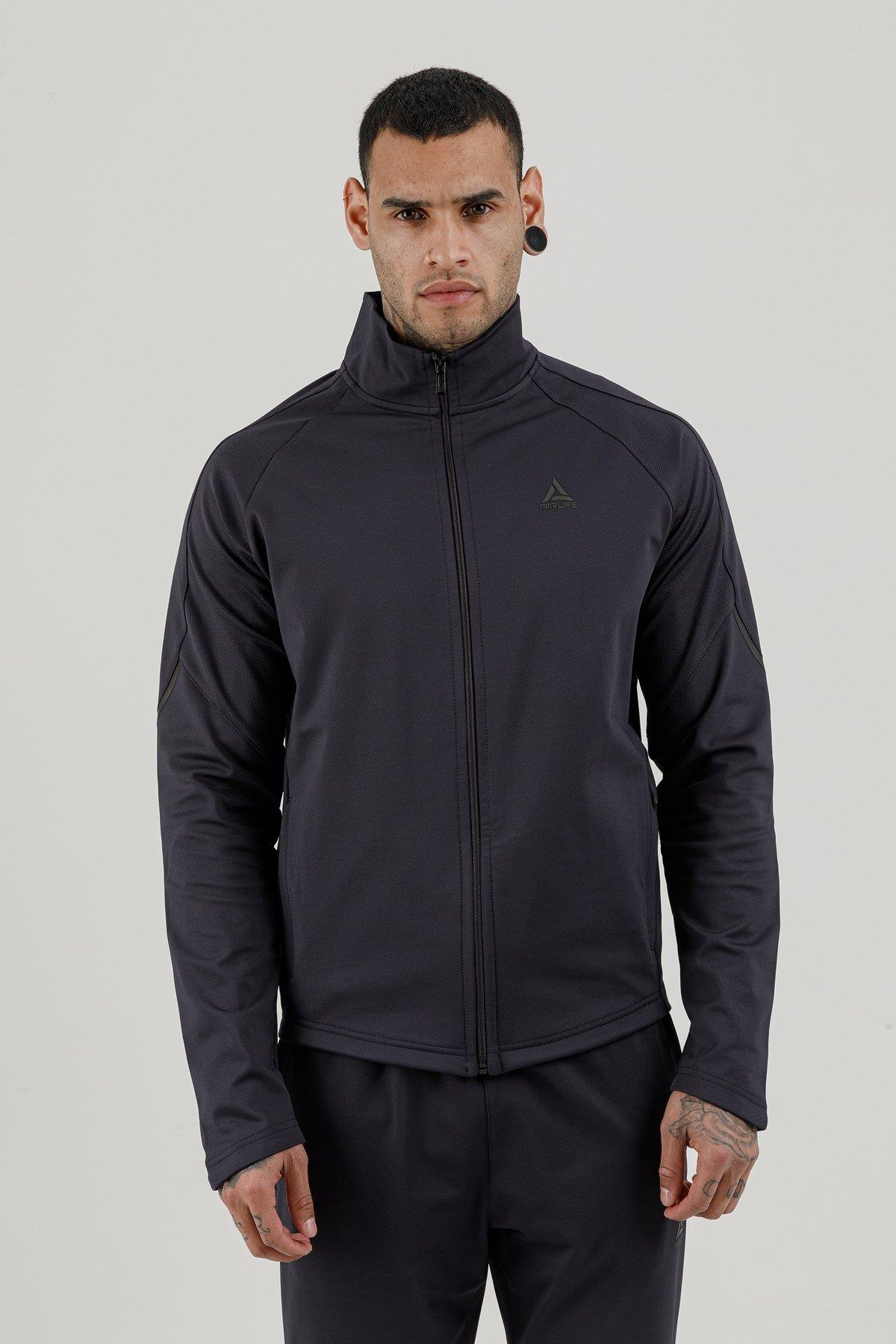 Air Life Tam Boy Fermuarlı Erkek Dik Yaka Sw 180007