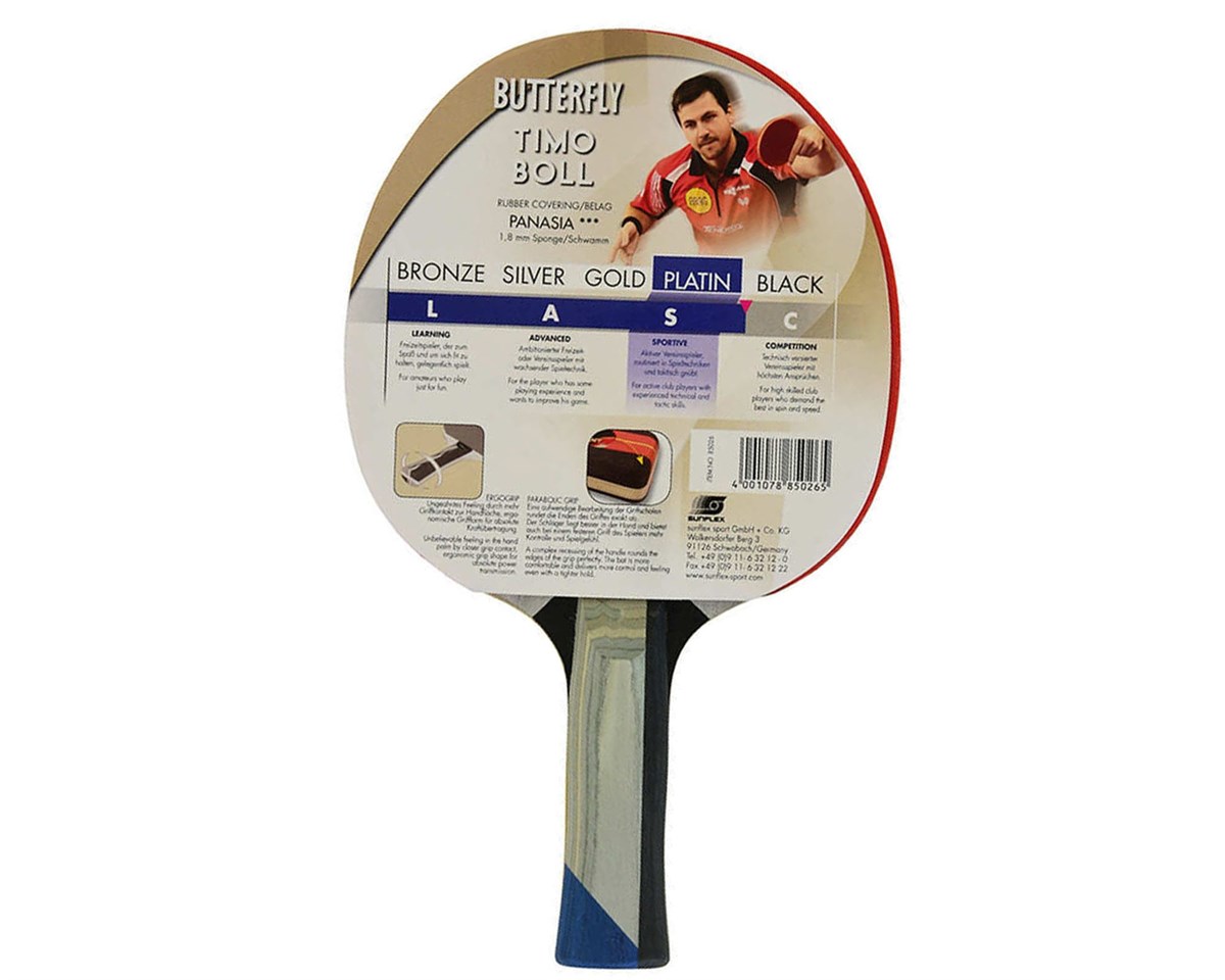 Butterfly Platin Tenis Masa Tenisi Raketii 85026