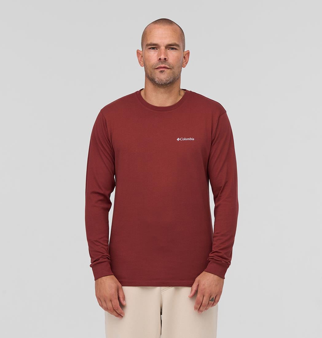 Columbia Csc M Basic Sm Logo Ls Tee Erkek Tişört CS0354