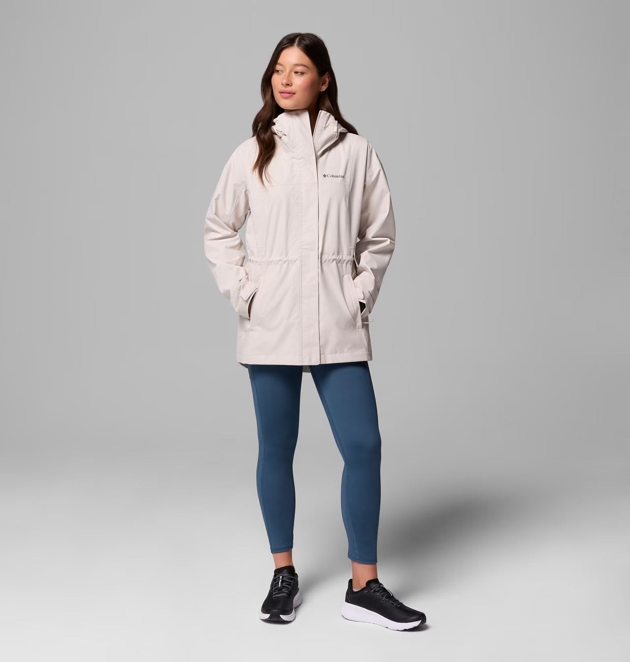 Columbia Hıkebound Iı Long Jacket Kadın Yağmurluk XL0113