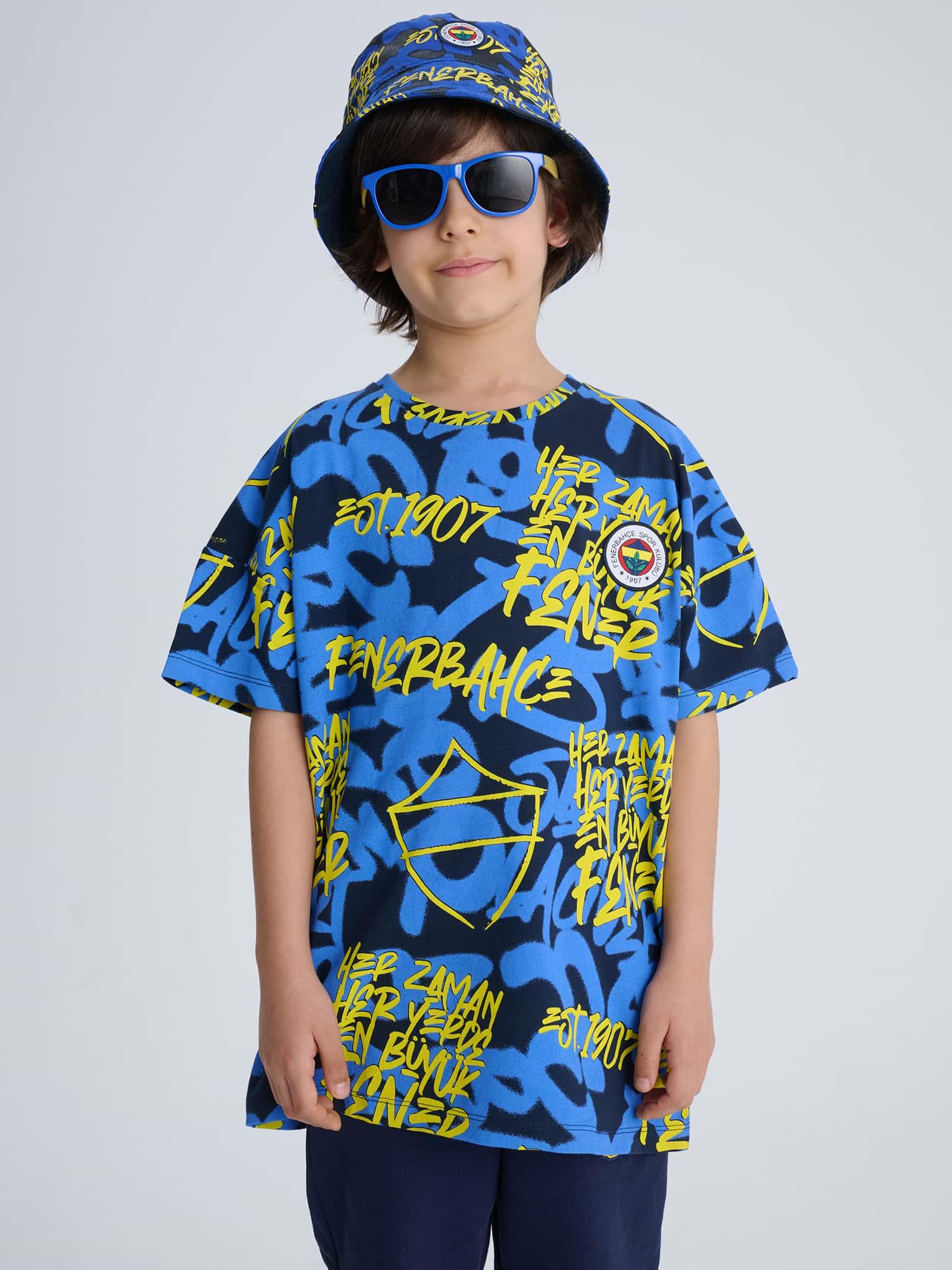 Fenerium Çocuk Trıbun En Büyük Fenerbahçe Tişört TK010CFY07