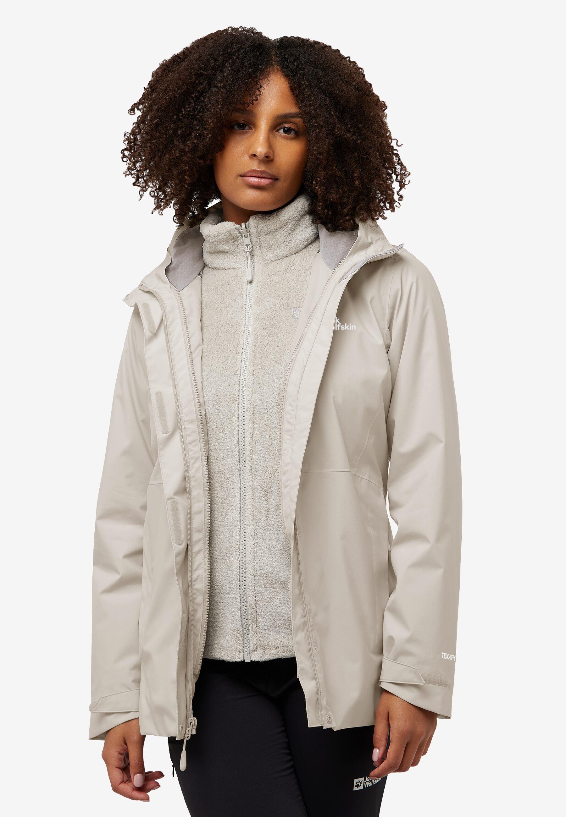 Jack Wolfskin Rotwand 3İn1 Jkt W Kadın Mont A60333