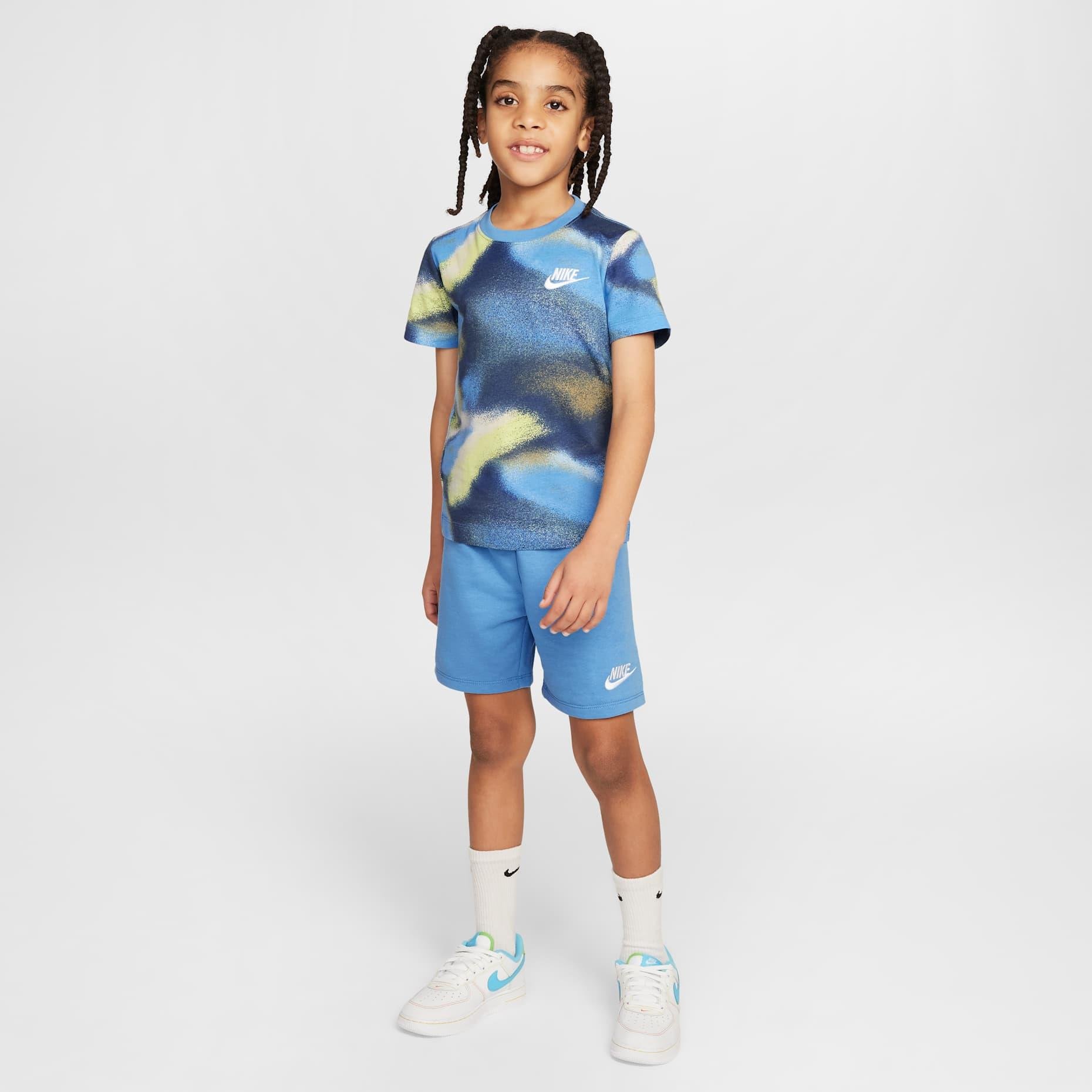 Nike Nkn Club Express Ss Tee Short Çocuk Şort Takımı 86M675