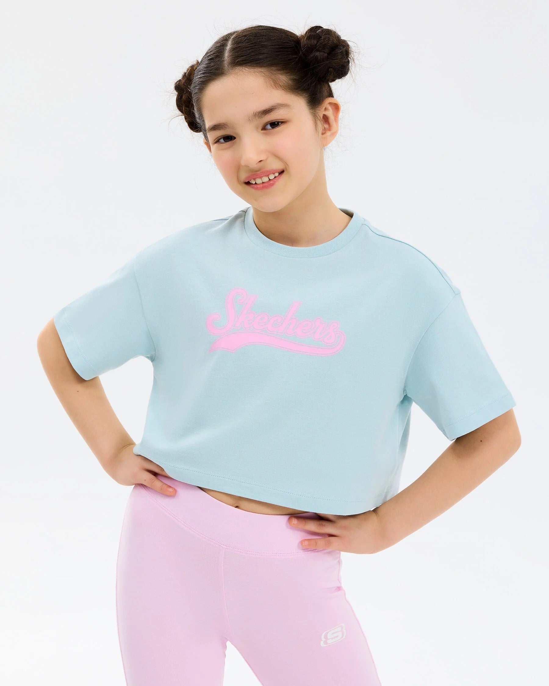 Skechers B Graphic Tee Oversize T-Shirt Çocuk Tişört SK2610024