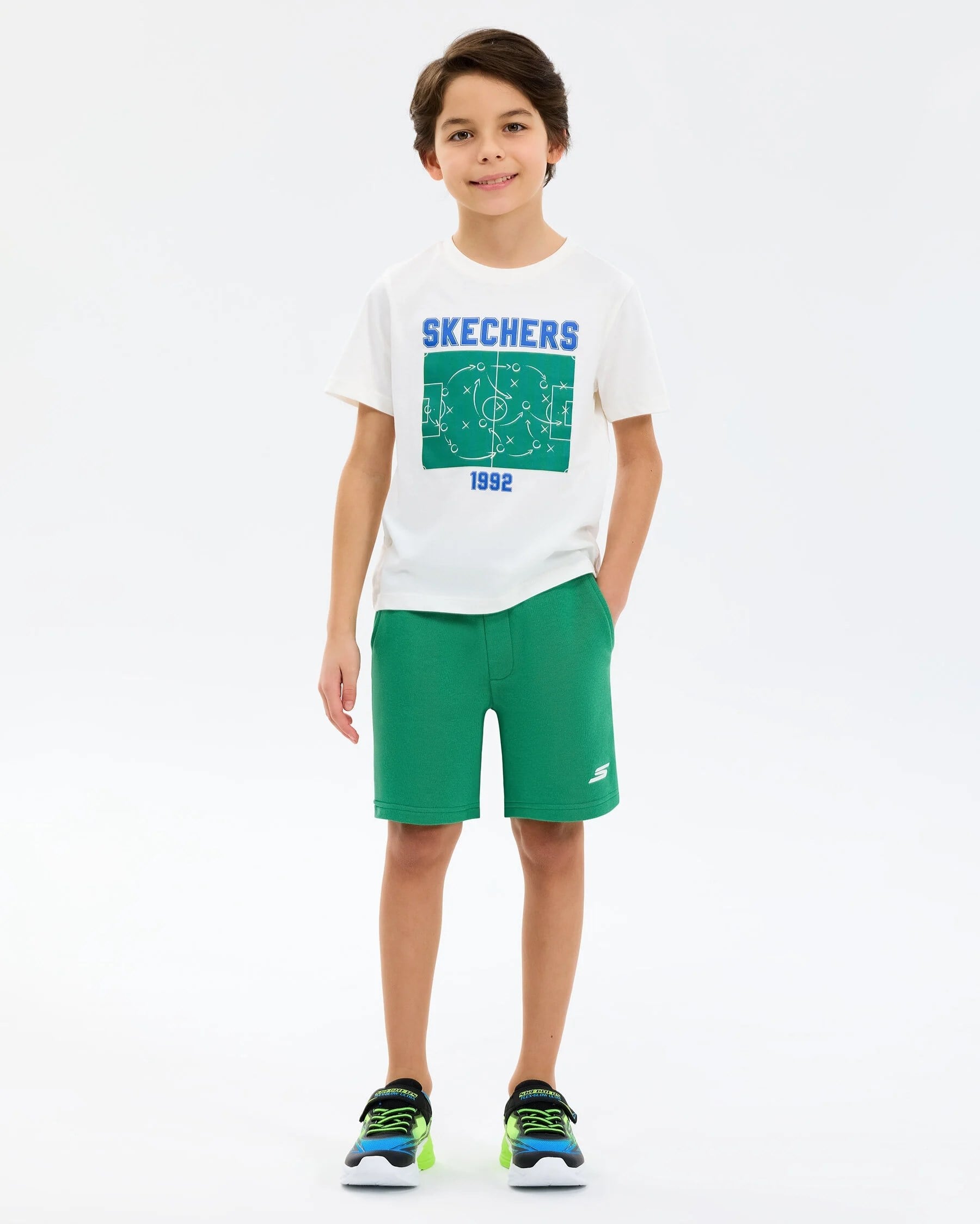 Skechers B Lw Fleece Sweat Short Çocuk Şort SK2610080