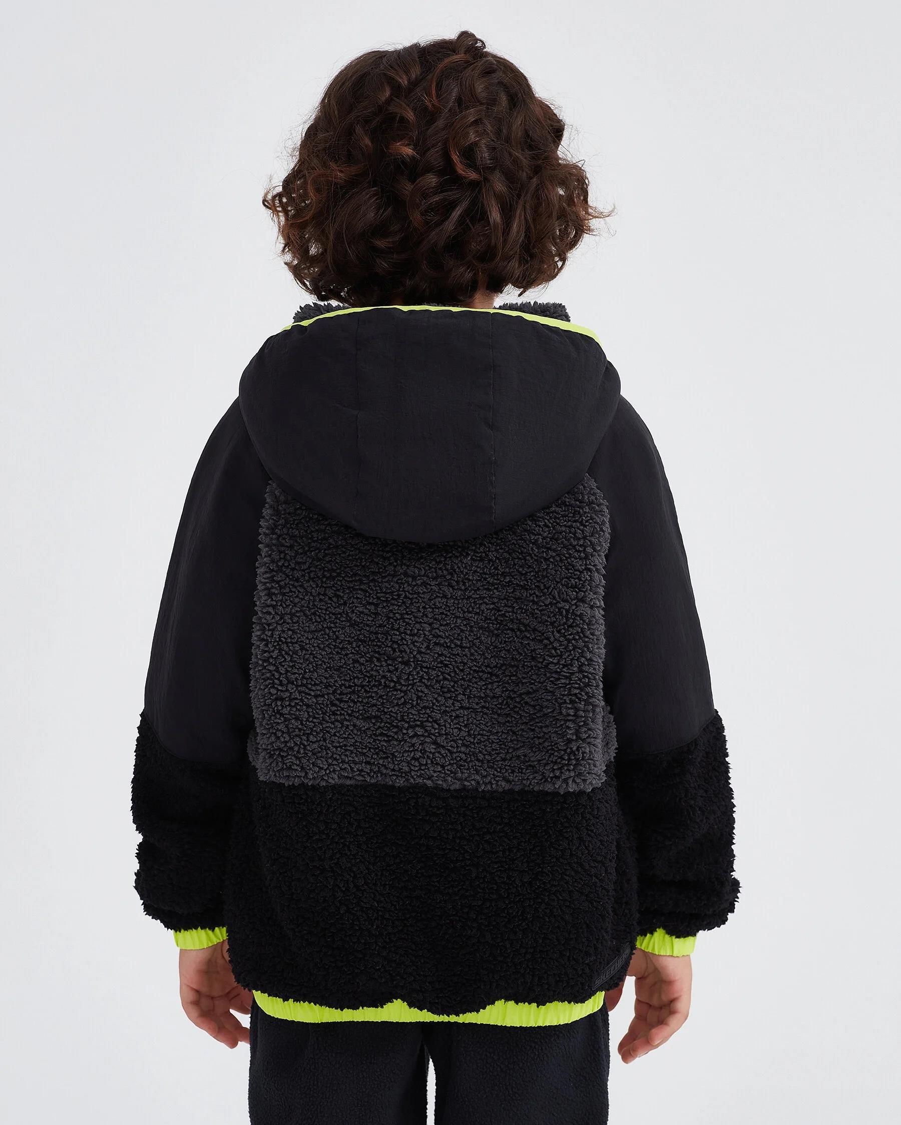 Skechers B Outdoor Fleece Full Zip Sherpa Çocuk Ceket SK232203