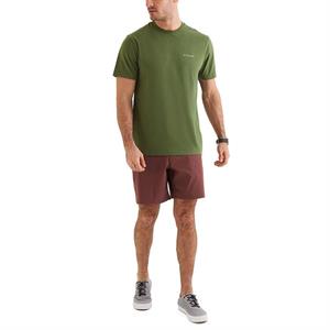 Columbia Csc M Basic Sm Logo Brushed Ss Tee Erkek Tişört CS0282