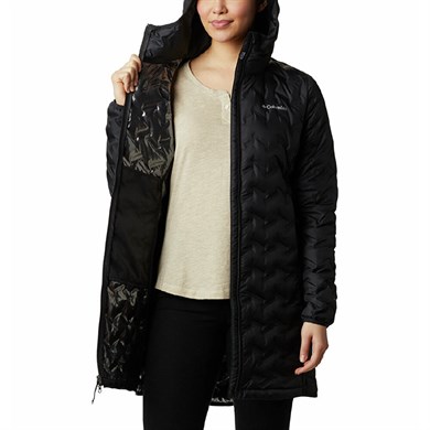 Columbia Delta Ridge Long Down Jacket Kadın Mont WK0294