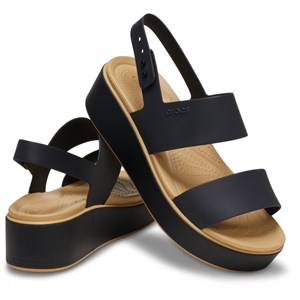 Crocs Brooklyn Matte Wrap Low Wedge Kadın Terlik 211802