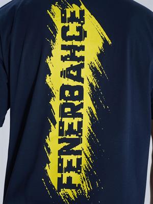 Fenerbahçe Sarı Lacivert Erkek Tişört TK010EFY40