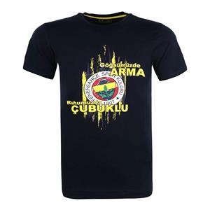 Fenerbahçe Tribün Göğsümüzde Arma Erkek Tişört TK010EFK07