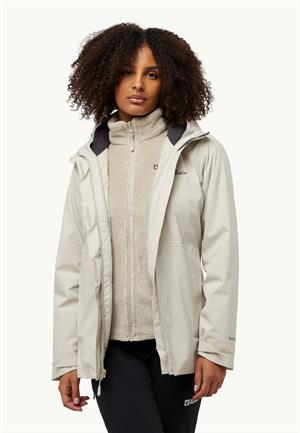Jack Wolfskin Rotwand 3İn1 Jkt W Kadın Mont A60333