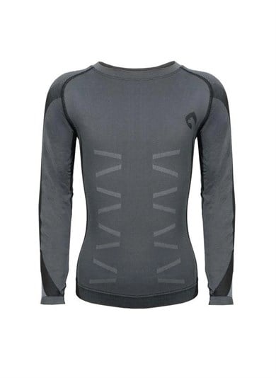 Panthzer Natural Baselayer Long Sleeve T-Shirt Men / Black-Grey Erkek İçlik