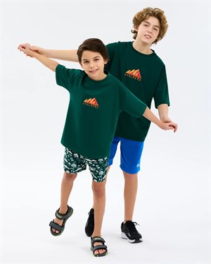 Skechers B Graphic Tee Oversize T-Shirt Çocuk Tişört