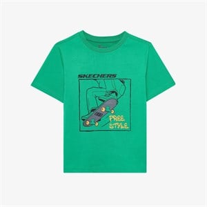 Skechers B Regular Fit Graphic Tee T-Shirt Çocuk Tişört SK2510112