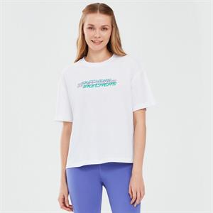 Skechers Graphic T-Shirt W Short Sleeve Kadın Tişört S241199