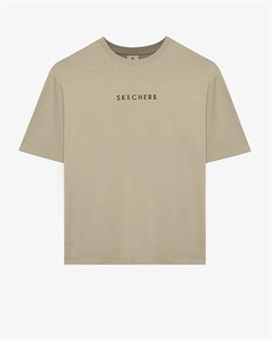 Skechers M Graphic Tee Heavy Weight Oversize T-Shirt Erkek Tişört S242134