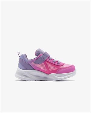 Skechers Skechers Sola Glow-Ombre Deluxe Çocuk Spor Ayakkabısı 303714N