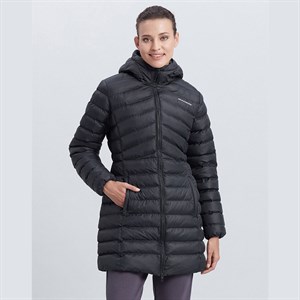 Skechers W Essential Maxi Length Hooded Jacket Kadın Mont S212005