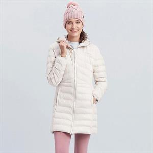 Skechers W Essential Maxi Length Hooded Jacket Kadın Mont