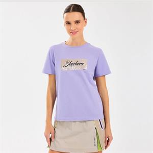 Skechers W Regular Fit Graphic Tee T-Shirt Kadın Tişört S2510141