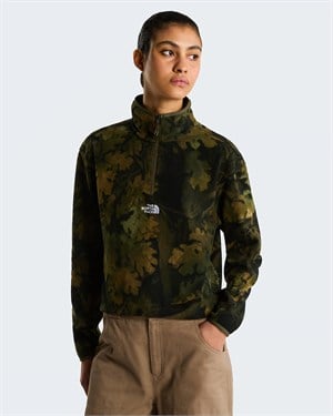 The North Face W Novelty Logo Glacier 1/4 Zip - Print Kadın Polar NF0A8JK9T2Z1