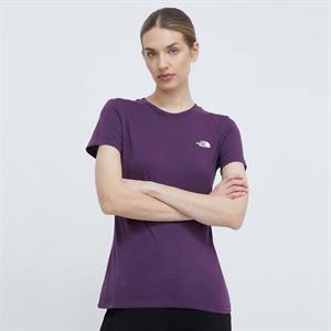 The North Face W S/S Simple Dome Slim Tee Kadın Tişört NF0A87NHV6V1