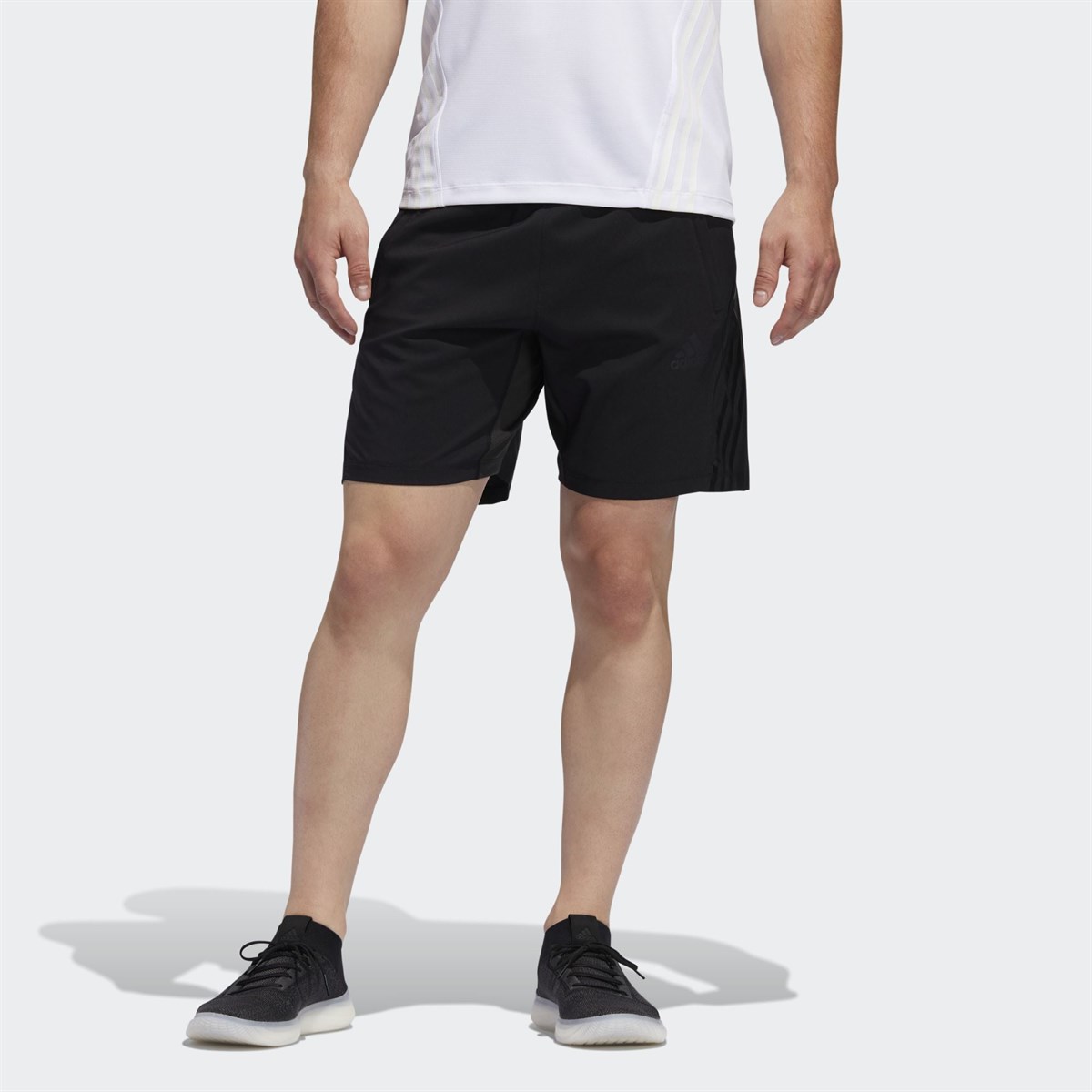 adidas gazelle silver green womens adidas Women's Essentials 3-Stripes Woven Shorts main image 0