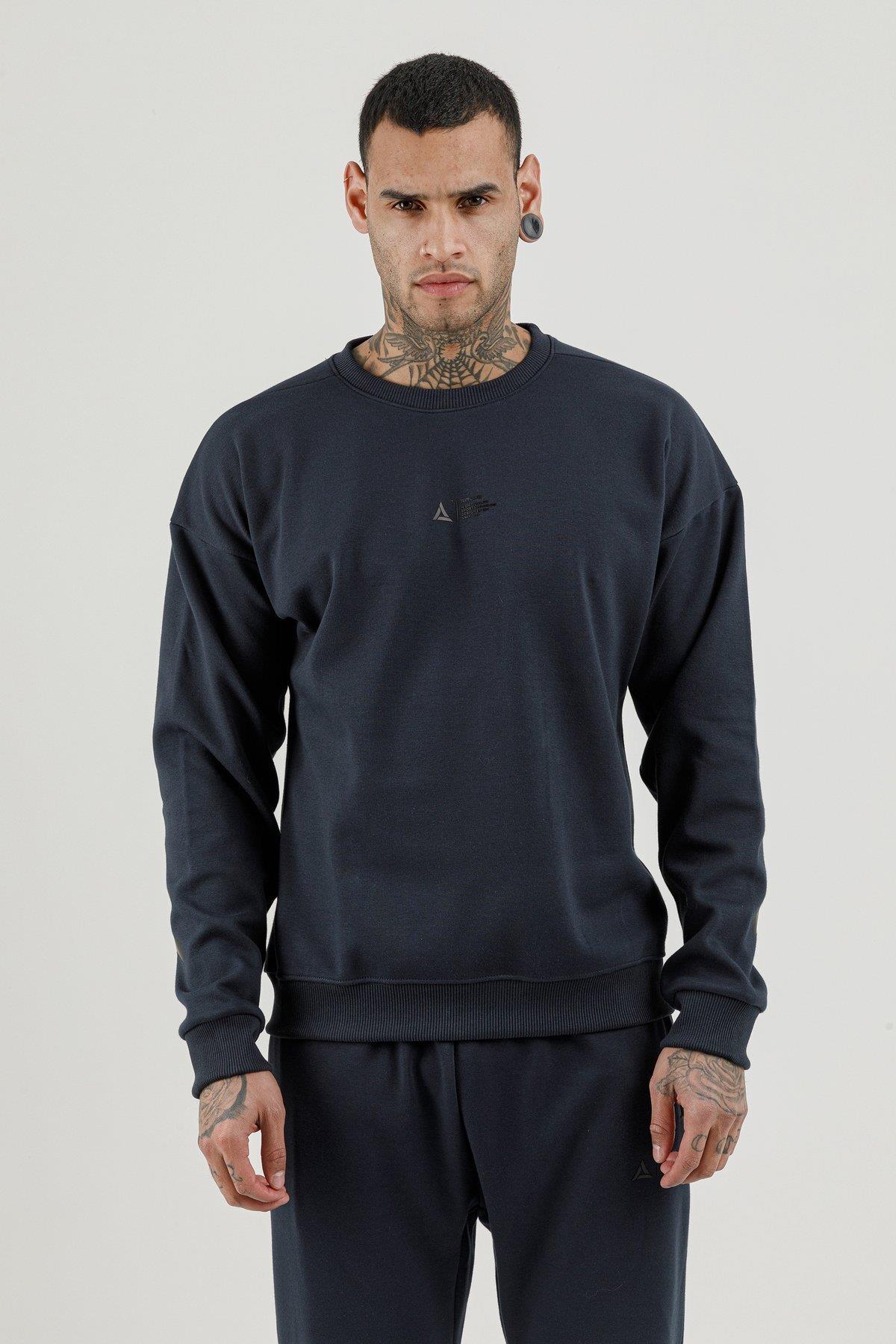 Air Life Sıfır Yaka Erkek Sweatshirt 180011