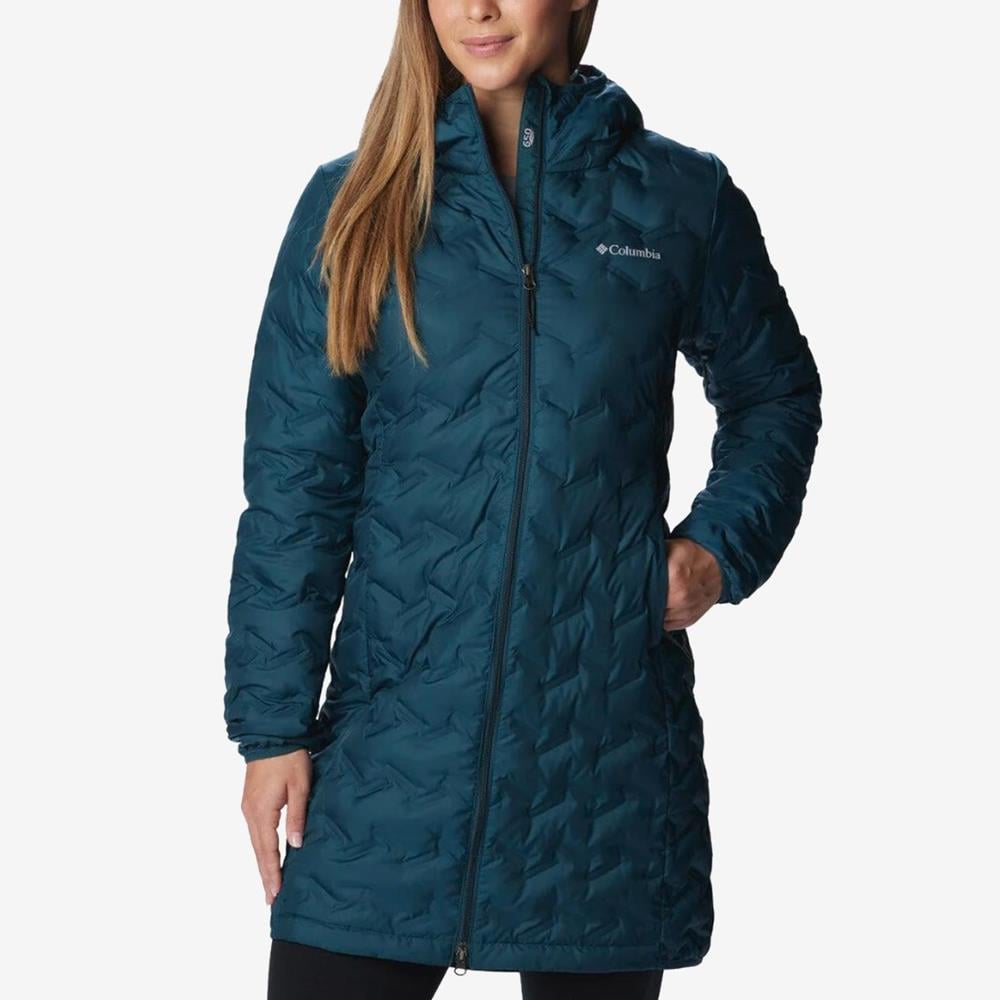 Columbia Delta Ridge Long Down Jacket Kadın Mont WK0294