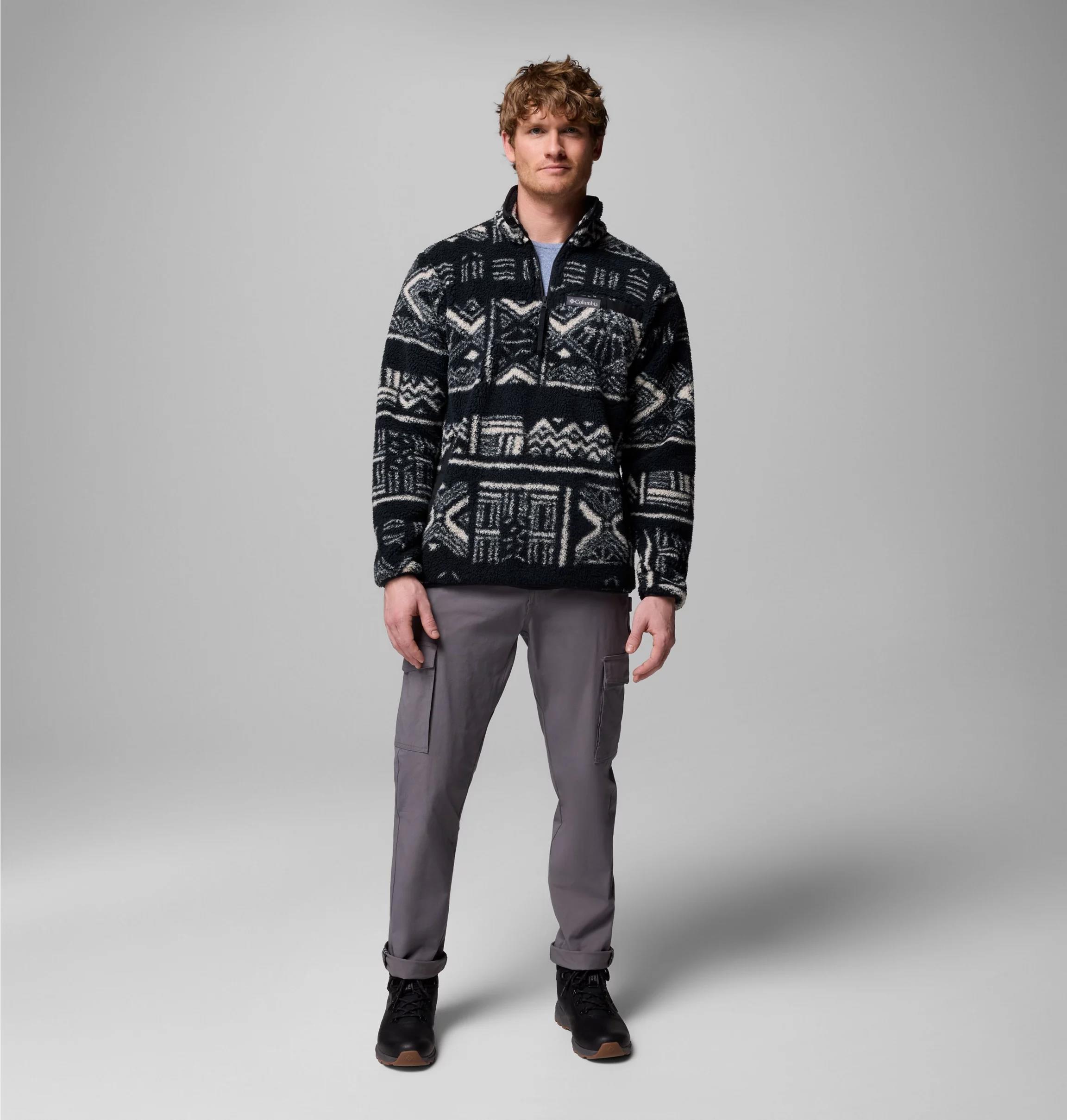Columbia Rugged Ridge High Pile Half Zip Erkek Polar AM3598