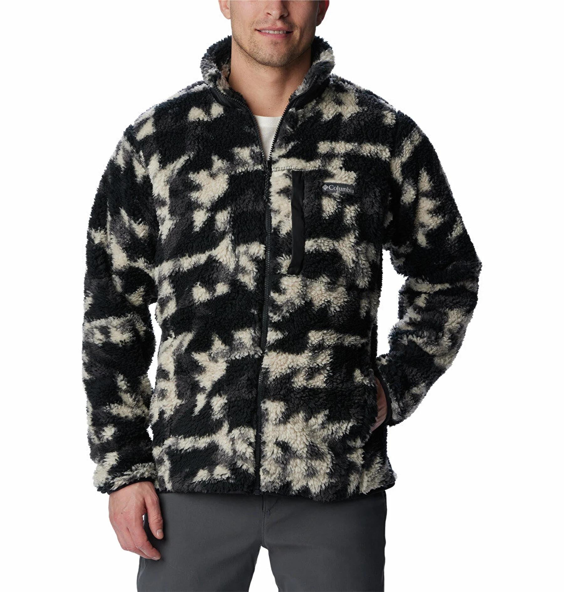Columbia Winter Pass Print Fleece Full Zip Erkek Polar AM0259