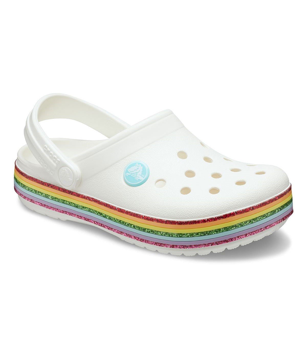 Crocs Crocband Rainbow Glitter Clg K Çocuk Terlik