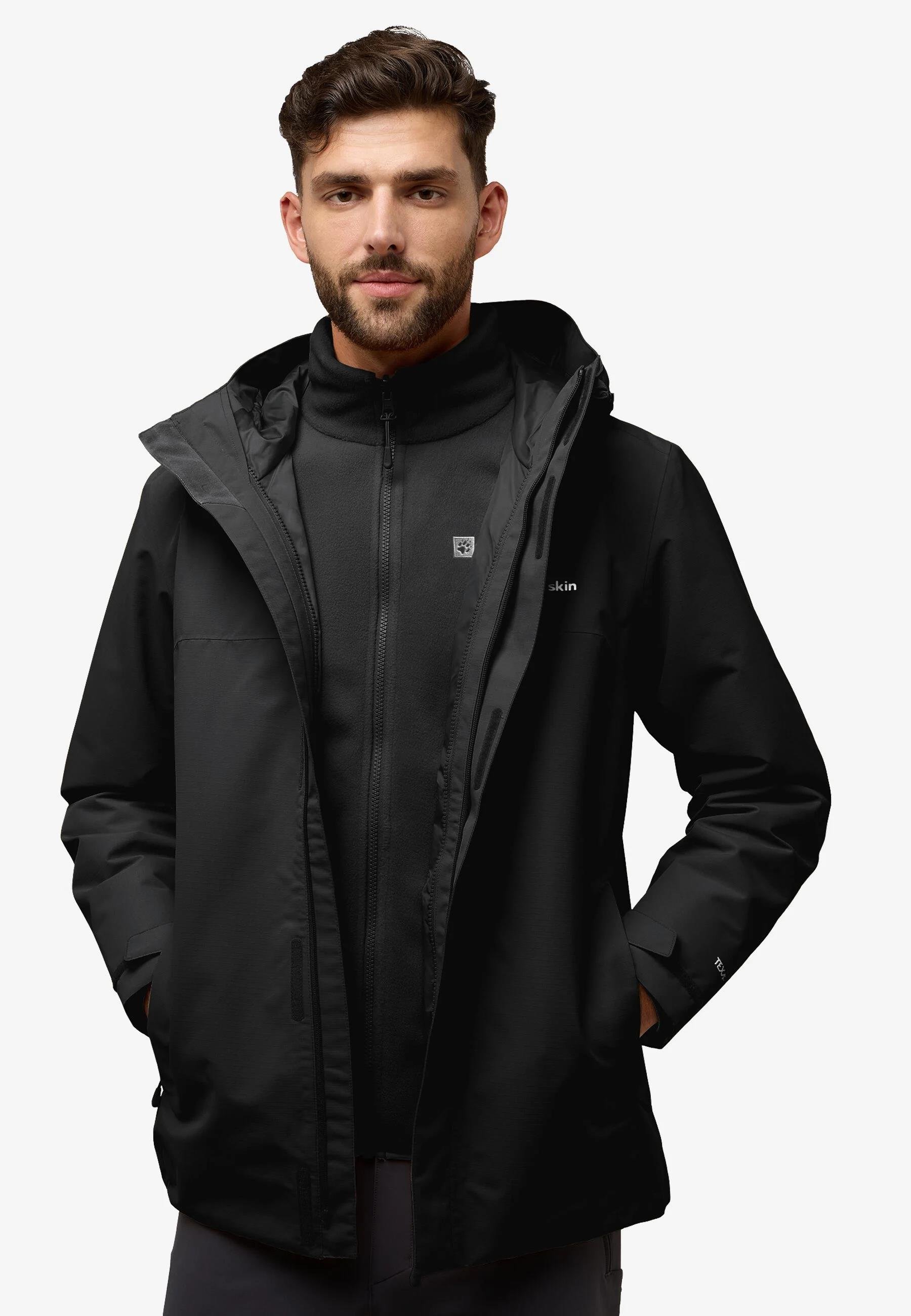 Jack Wolfskin Altenberg 3In1 Jkt M Erkek Mont A61864