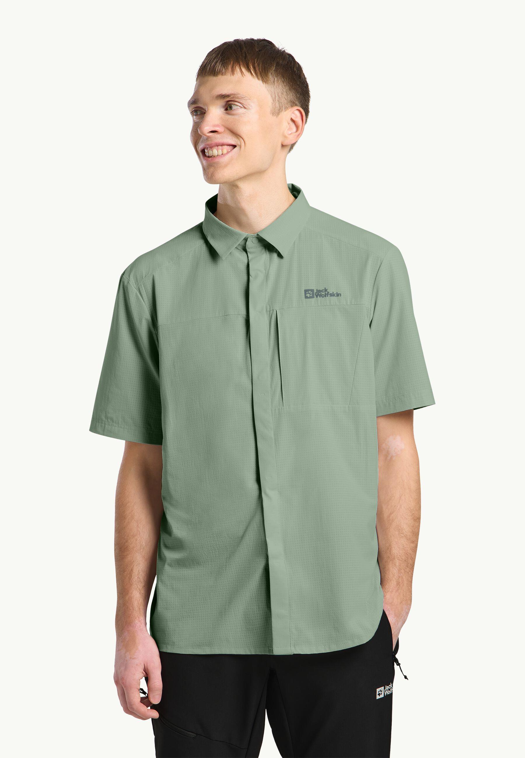 Jack Wolfskin Vandra S|S Shırt M Erkek Gömlek 1404071