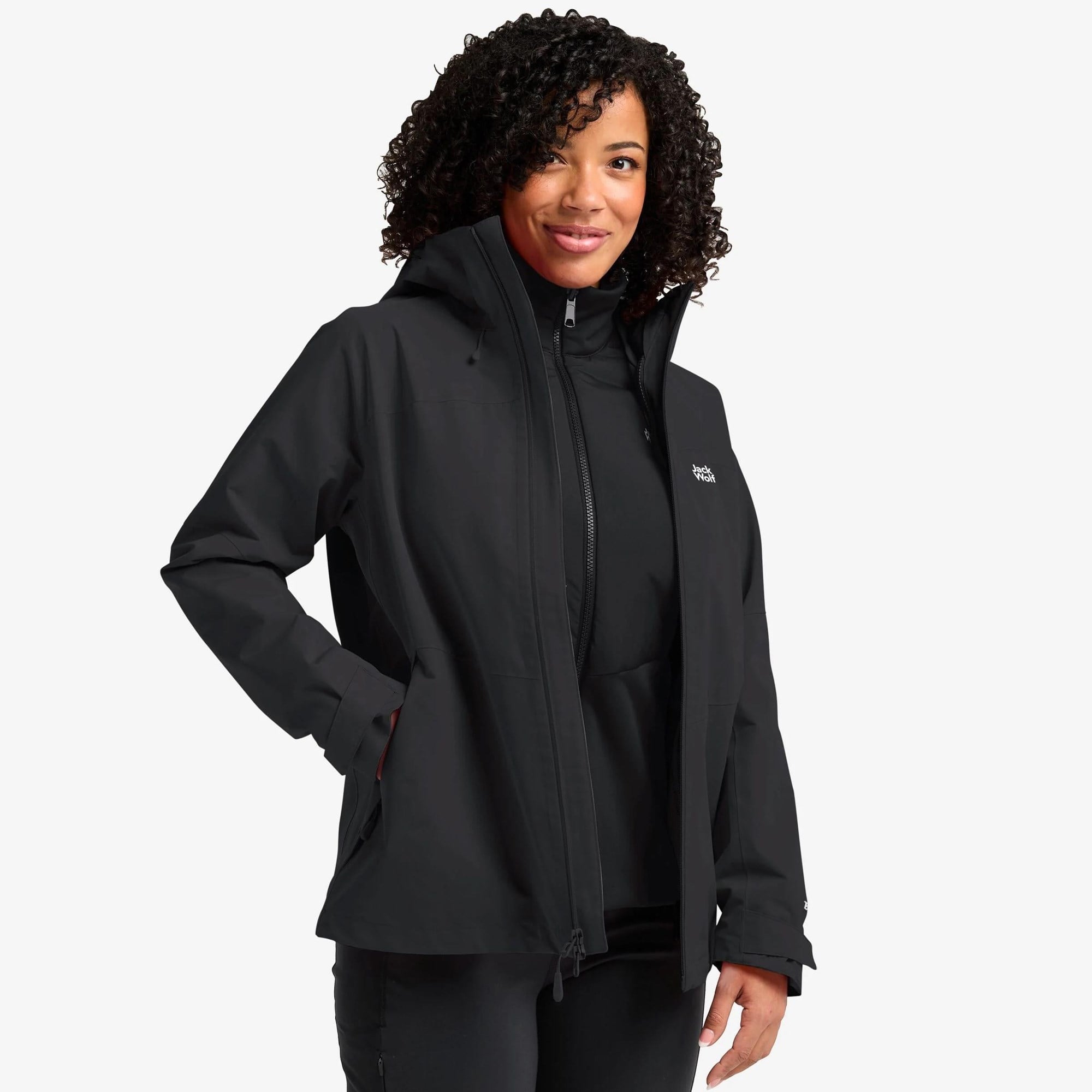 Jack Wolfskin Wild Places 3İn1 Jkt W Kadın Mont A65258