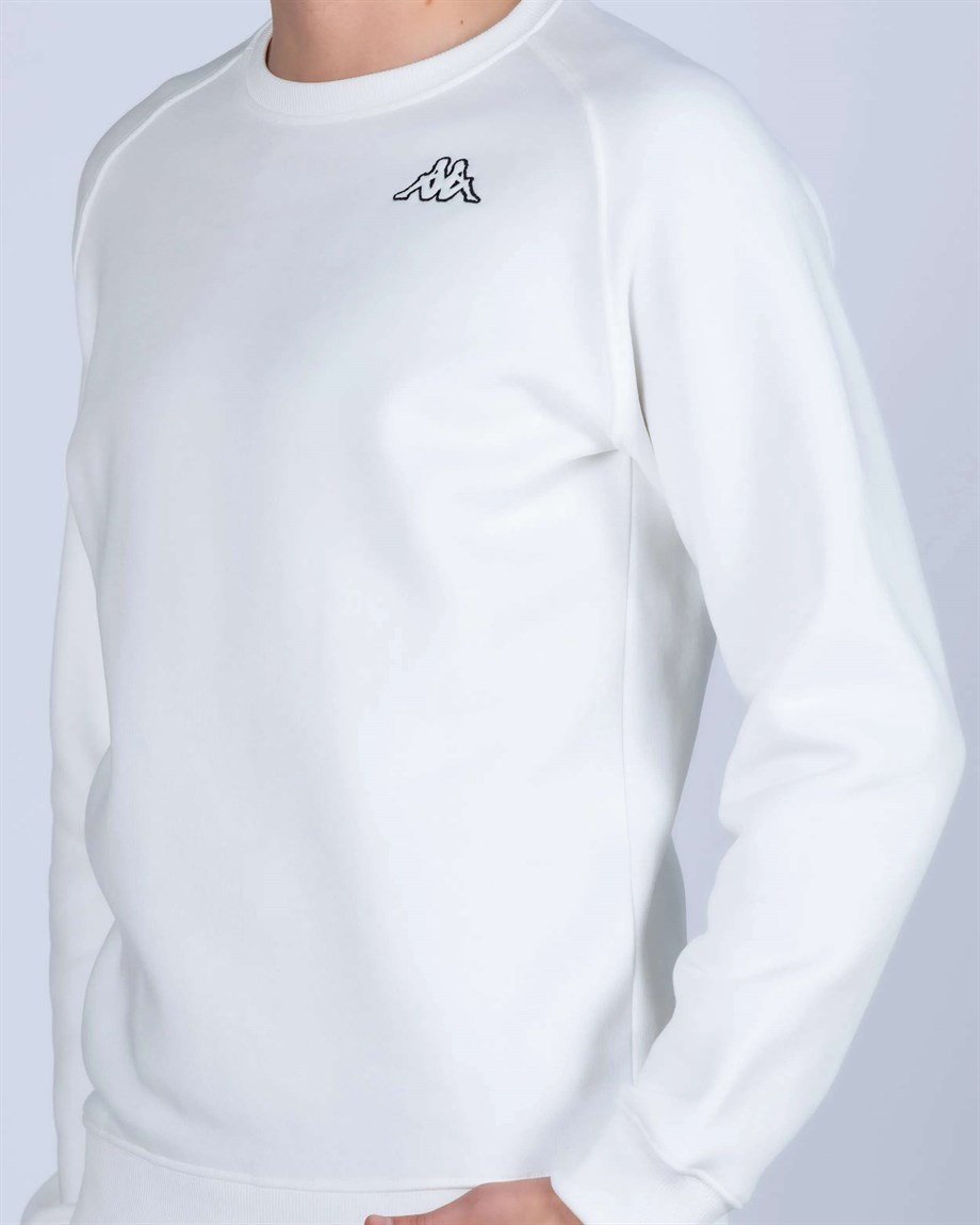 Sudadera Kappa Caimali Hombre - Algodón 80% Poliéster 20%