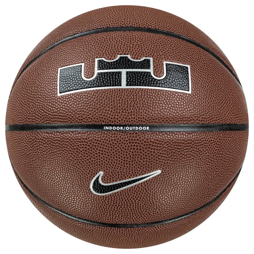 Nıke All Court 2.0 8P L James Deflated Amber/Black/Metallıc  Unisex Basketbol Topu N1004368