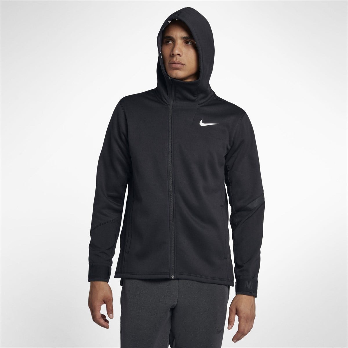 Nike M Nk Thrma Hd Ls Fz Px 3.0 Erkek Sweat