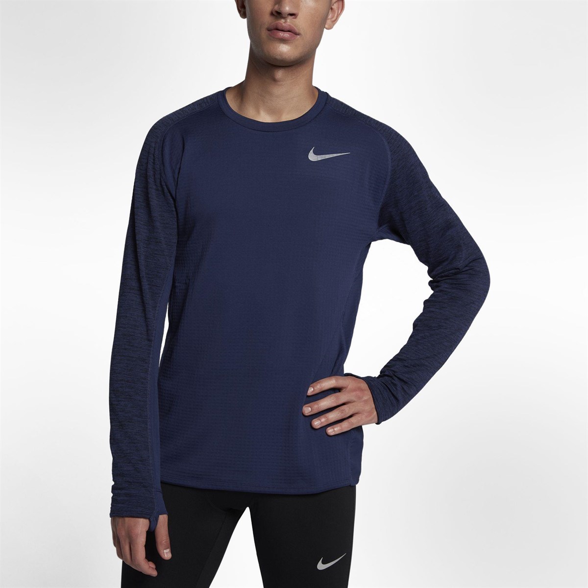Nike M Nk Thrma Sphr Elm Erkek Sweat