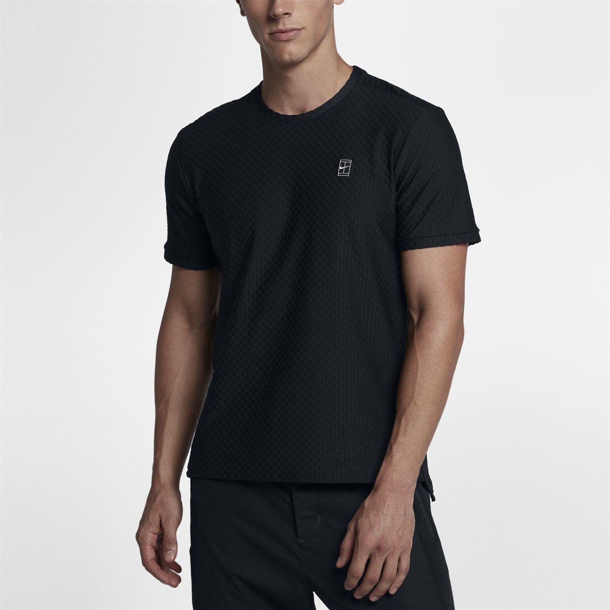 Nike M Nkct Top Ss Checkered Bl Erkek Tişört