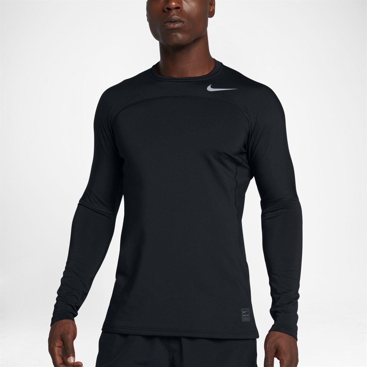 Nike M Np Hprwm Top Ls Fttd Erkek Tişört